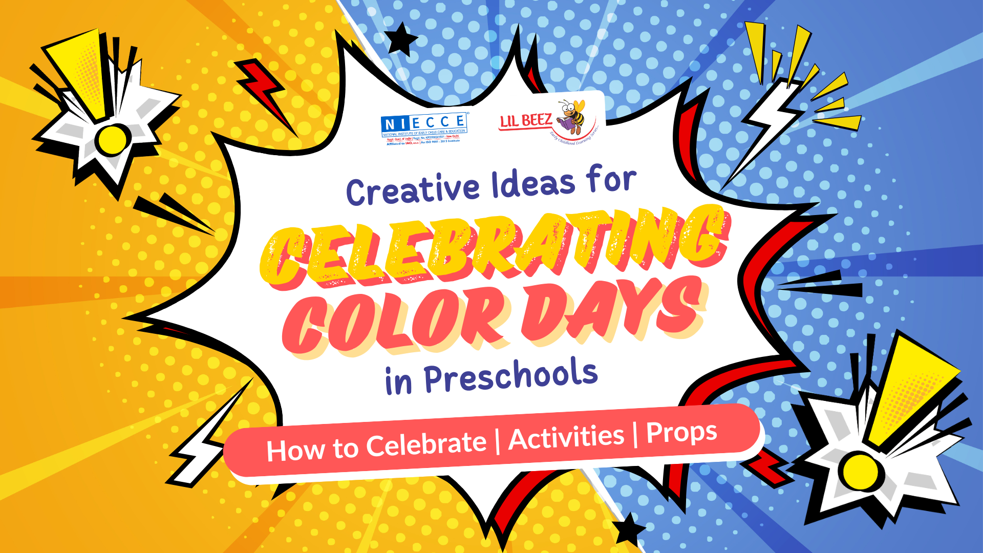 Creative Ideas for Celebrating Color Days in Preschools | How to Celebrate | Activities | Props